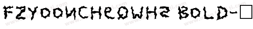 FZYooncheQWHS Bold字体转换
